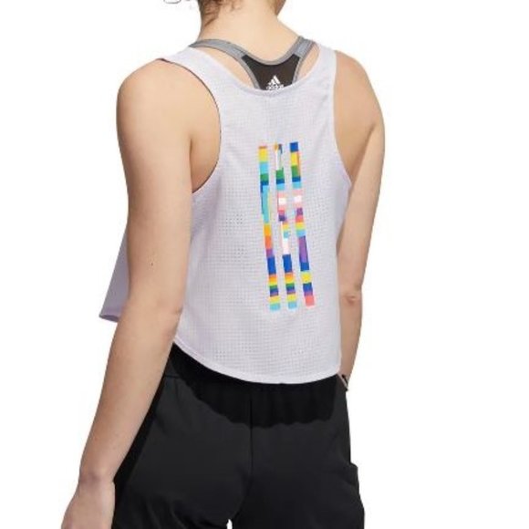 Adidas Pride Tech Performance Tank - Picture 4 of 7
